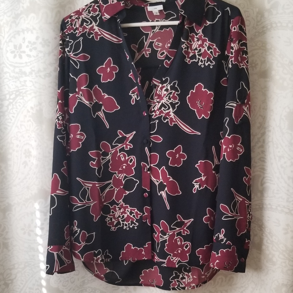 Express portofino slim fit button-down